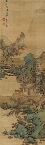 Plum Studio Oil Painting by Lan Ying