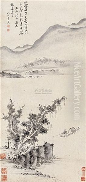 Landscape Oil Painting by Lan Ying