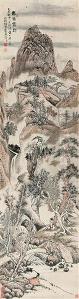 Untitled Oil Painting by Lan Ying