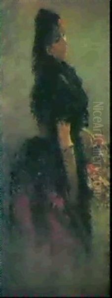 Tiaraja Oil Painting by Egisto Lancerotto