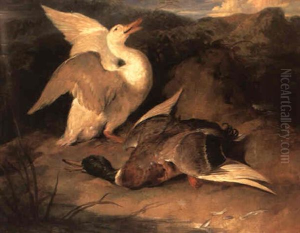 The Widow Oil Painting by Sir Edwin Henry Landseer