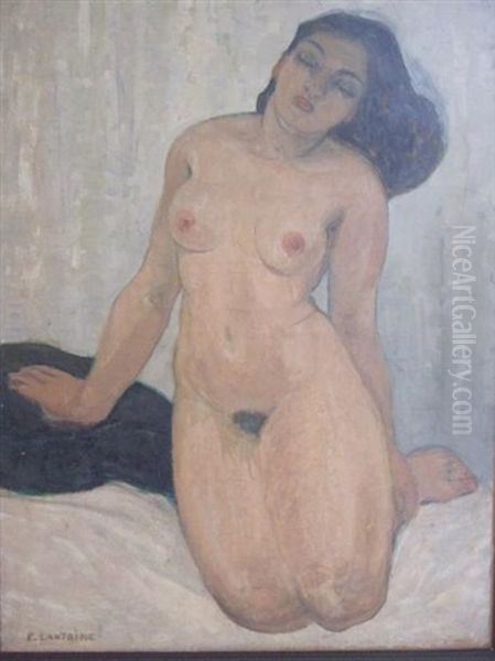 Nu Feminin Oil Painting by Fernand Lantoine