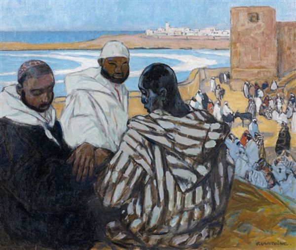 Rabat, Vue De Wilaya Oil Painting by Fernand Lantoine