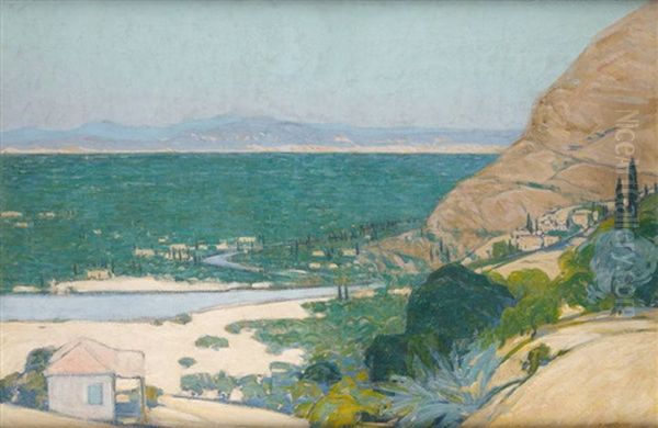 L'oasis Oil Painting by Fernand Lantoine