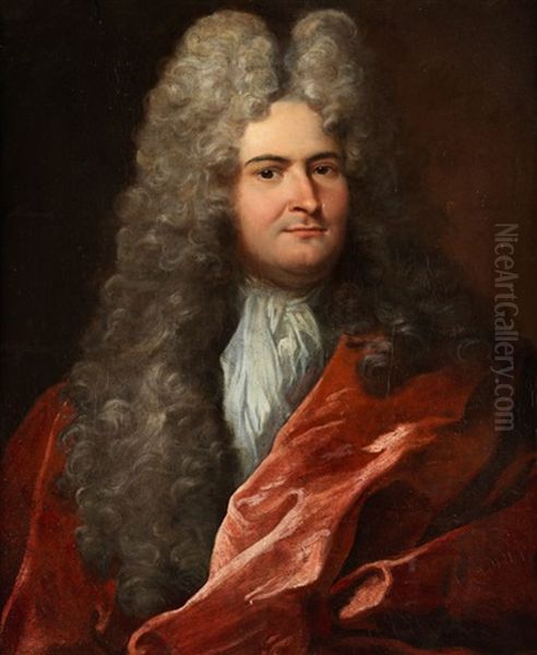 Bildnis Eines Herren Oil Painting by Nicolas de Largilliere