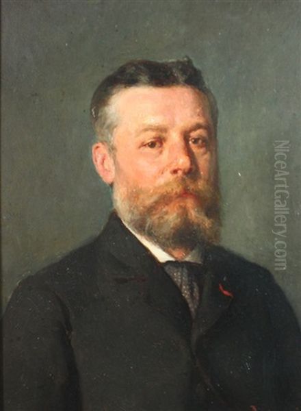 Portrait D'homme Oil Painting by Armand Laroche
