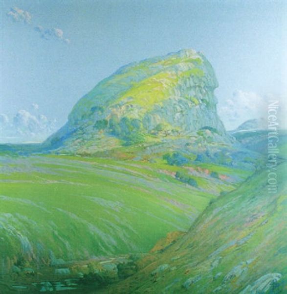 Cerro Oil Painting by Ernesto Laroche
