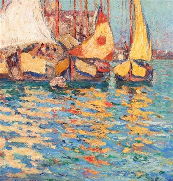 Vista De Venecia Oil Painting by Fernando Laroche