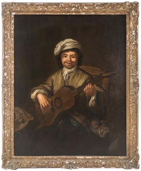 The Musician Oil Painting by Marcellus Laroon