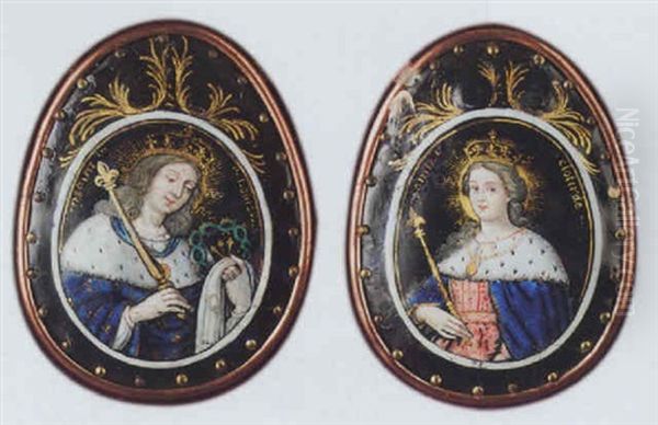 Saint Louis Oil Painting by Noel Laudin