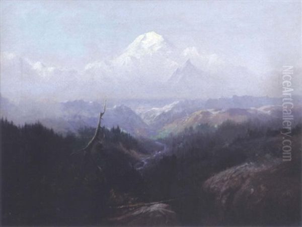 Mt. Mckinley Oil Painting by Sydney Mortimer Laurence