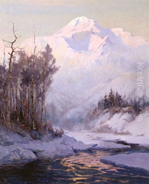 The Breakup Oil Painting by Sydney Mortimer Laurence