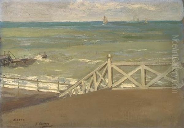 Dieppe Oil Painting by John Lavery