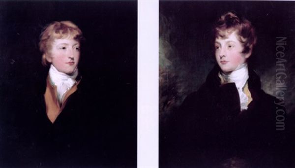 Portrait Of Hastings Impey Oil Painting by Thomas Lawrence