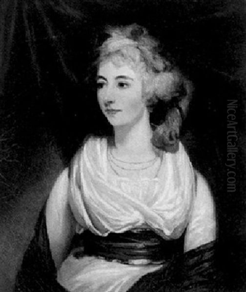 Portrait Of Maria Frances, Countess Of Guilford Oil Painting by Thomas Lawrence
