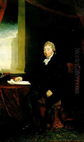 Portrait Of Sir Robert Wigram Oil Painting by Thomas Lawrence