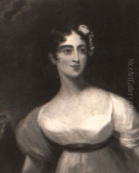 Portrait Of A Lady Oil Painting by Thomas Lawrence