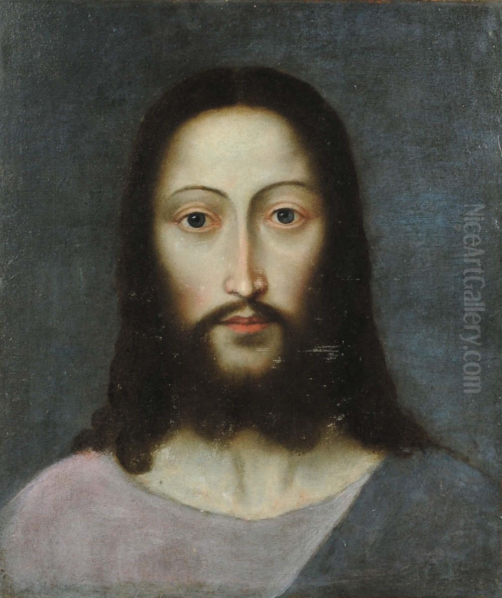 Volto Dicristo Oil Painting by Jean Bellegambe the Elder