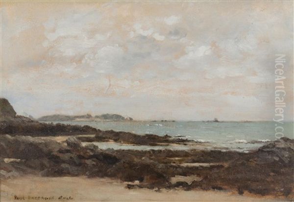 Saint Malo Oil Painting by Jean Baptiste Paul Lazerges
