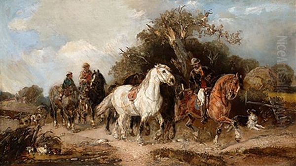 Hastar Oil Painting by Alexis de Leeuw