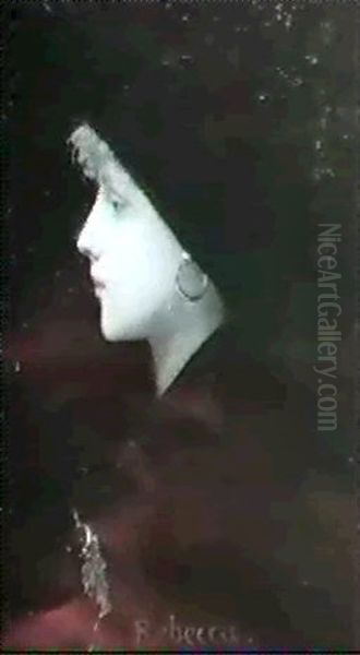 Rebecca Oil Painting by Jules Joseph Lefebvre