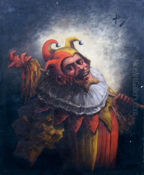 Rigoletto Oil Painting by Leon-Auguste-Adolphe Belly