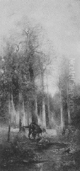 Die Wilderer Oil Painting by Hildegard Lehnert