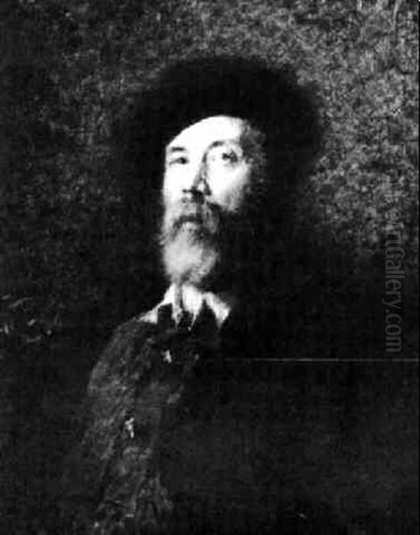 Der Alte Forster Oil Painting by Wilhelm Leibl