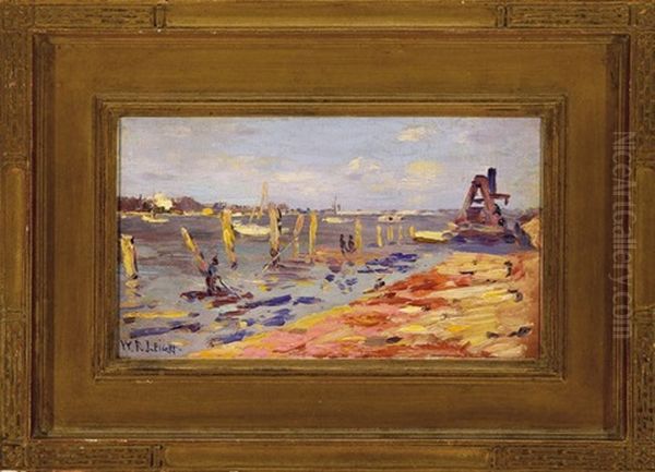 Portsmouth, Virginia Oil Painting by William Robinson Leigh