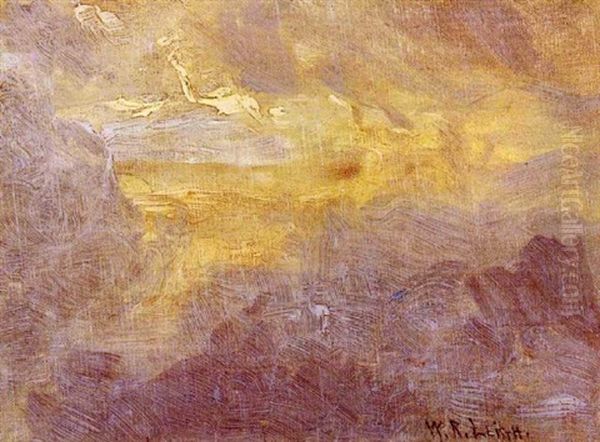 Glen Canon Oil Painting by William Robinson Leigh