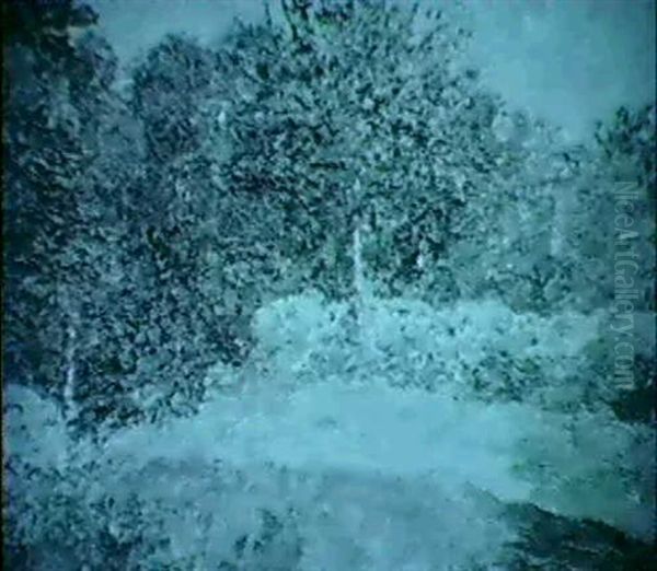 Autumn In New England Oil Painting by William Robinson Leigh