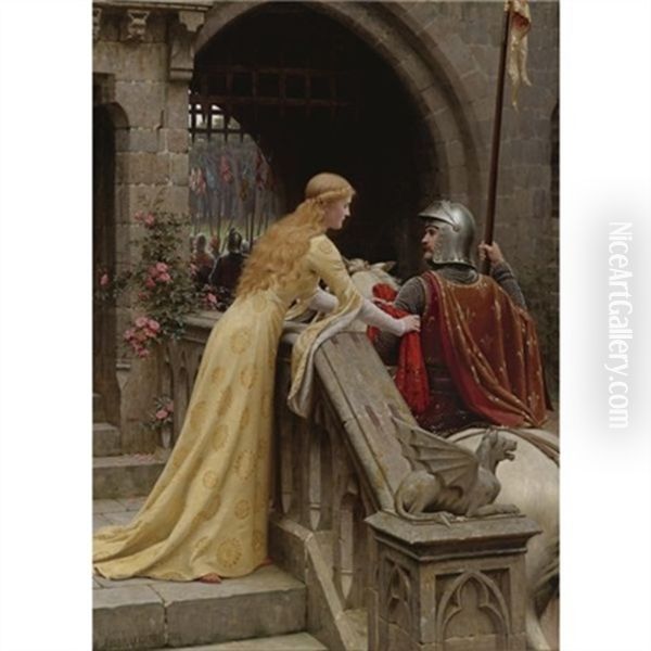 God Speed Oil Painting by Edmund Blair Blair Leighton