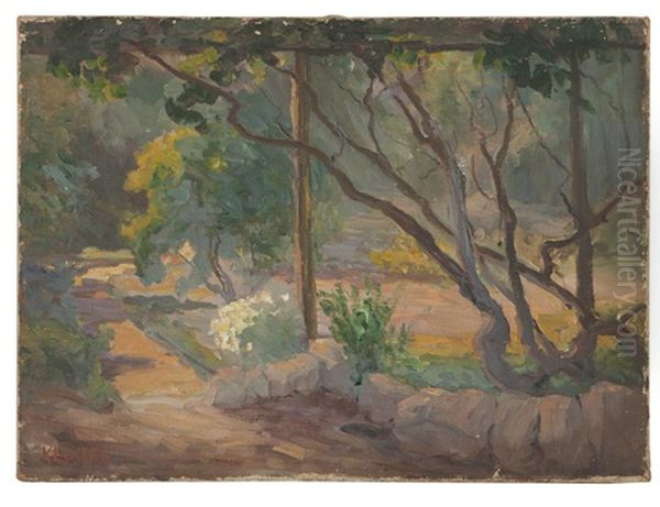 Arroyo Seco Landscape Oil Painting by Kathryn Woodman Leighton