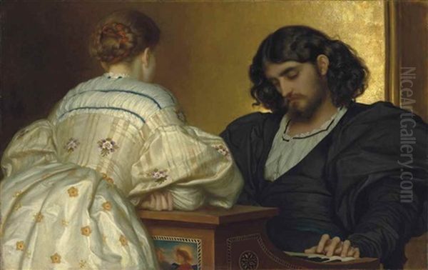 Golden Hours Oil Painting by Lord Frederick Leighton