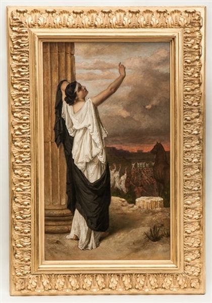 Cassandra Of Troy Oil Painting by Lord Frederick Leighton