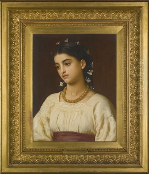 Catarina Oil Painting by Lord Frederick Leighton