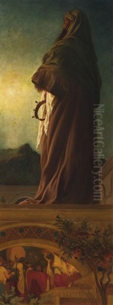 The Star Of Bethlehem Oil Painting by Lord Frederick Leighton