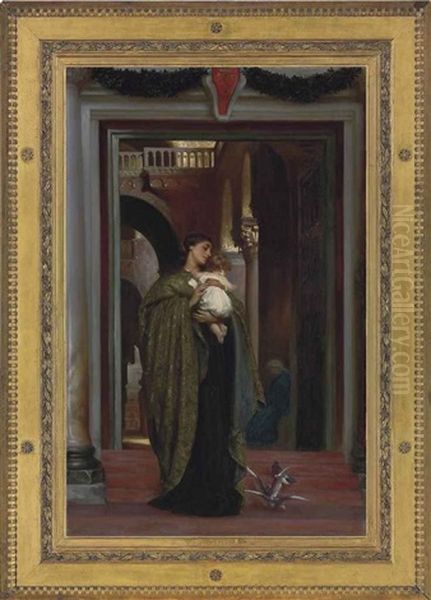 In St. Mark's Oil Painting by Lord Frederick Leighton