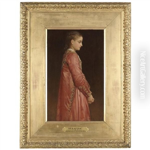 Serafina Oil Painting by Lord Frederick Leighton