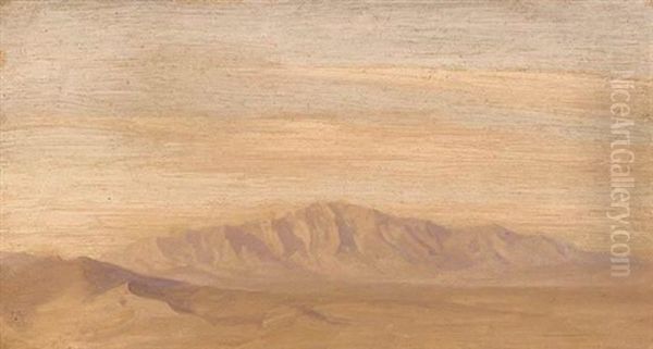 Sketch Near Cairo Oil Painting by Lord Frederick Leighton