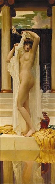 The Bath Of Psyche Oil Painting by Lord Frederick Leighton