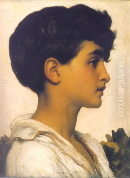 Paolo Oil Painting by Lord Frederick Leighton