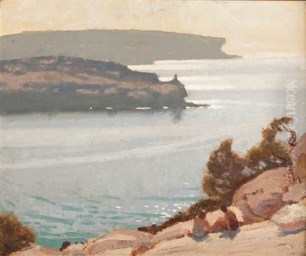 Morning Oil Painting by Frederick William Leist