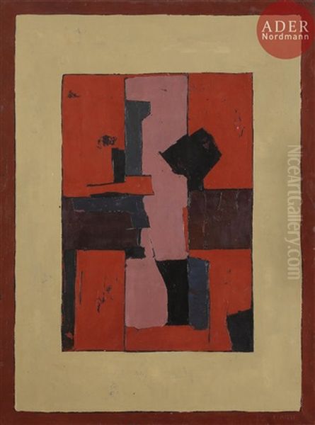 Ikone Ix Oil Painting by Pierre (Lemaire-Poussin) Lemaire