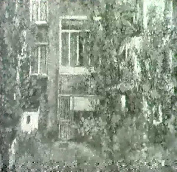 Jardin (vers 1905) Oil Painting by Georges Lemmen