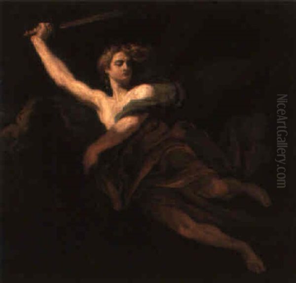 La Peste Oil Painting by Anicet-Charles-Gabriel Lemonnier