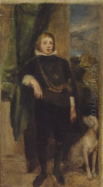 Prinz Ruprecht Von Der Pfalz Oil Painting by Lenbach Franz Von