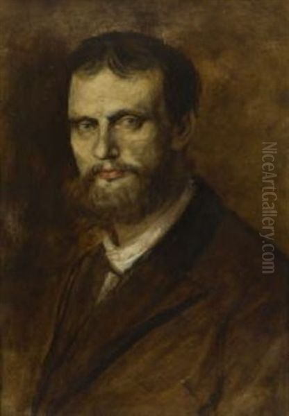 Ludwig Kronprinz Von Bayern Oil Painting by Lenbach Franz Von