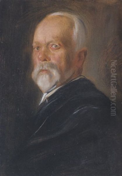 Adolf Thiem Oil Painting by Lenbach Franz Von