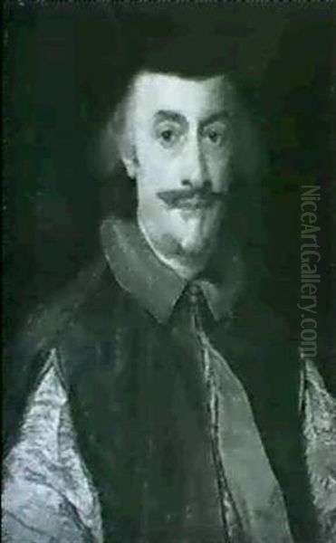 Bildnis Eines Pralaten Oil Painting by Ottavio Leoni